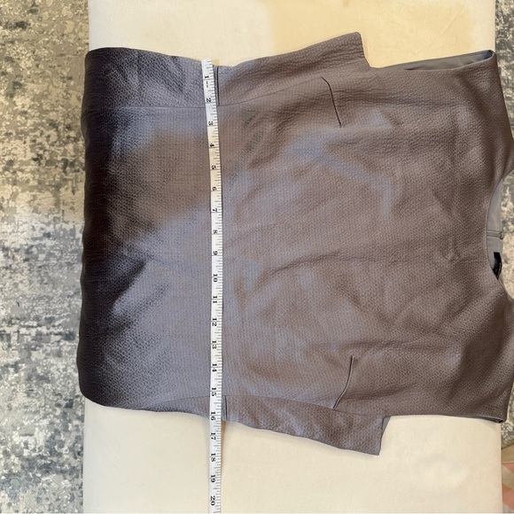 Theory Silver Shift Dress Size 12 - Picture 3 of 10